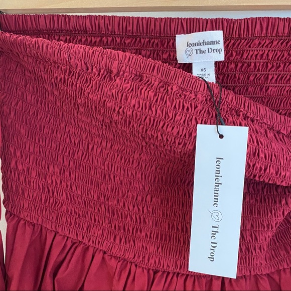 Leonie Hanne x Amazon The Drop red dress sz xs - Picture 3 of 3